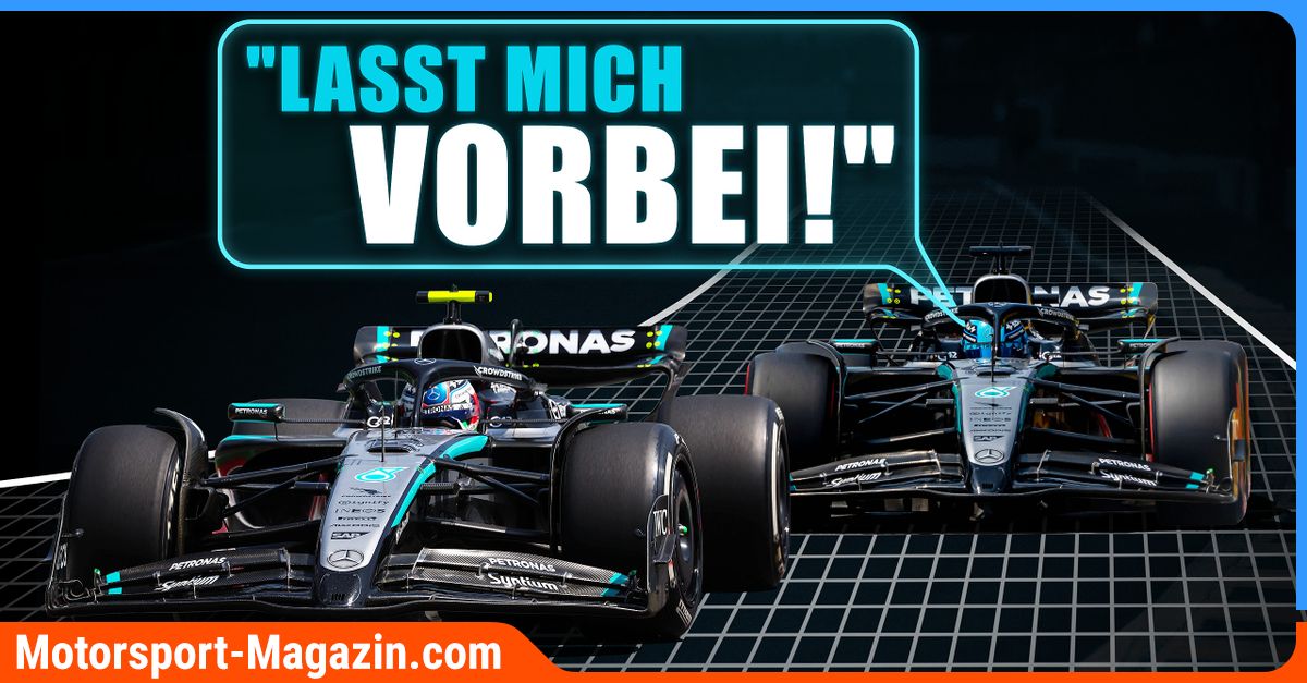 ジョージ・ラッセルはF1ラジオで熱く語る：メルセデスは屈服する
