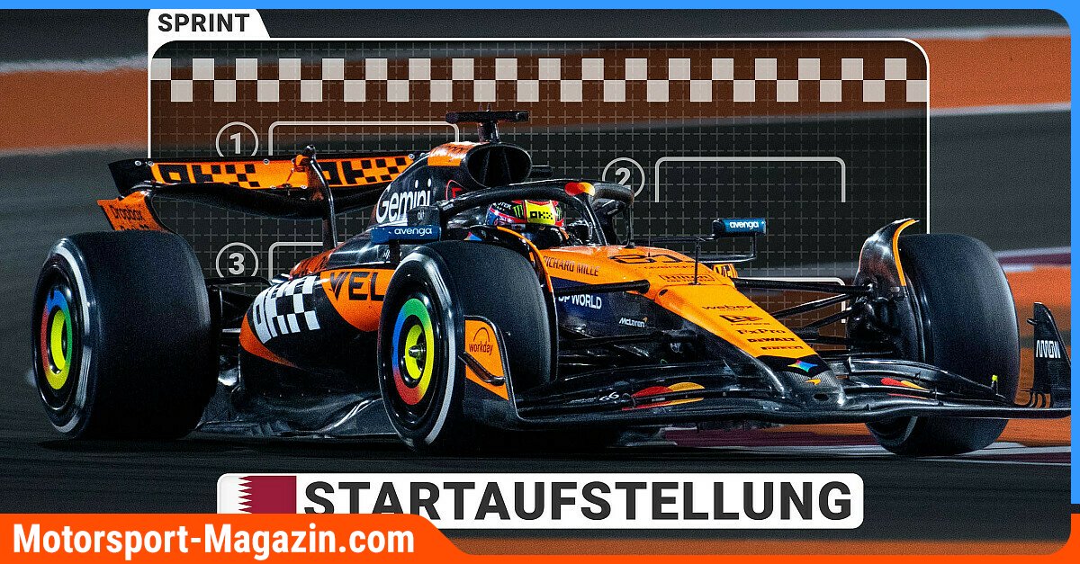 Formel-1-heute-Piastri-auf-der-Pole-Startaufstellung-f-r-den-Sprint-in-Katar