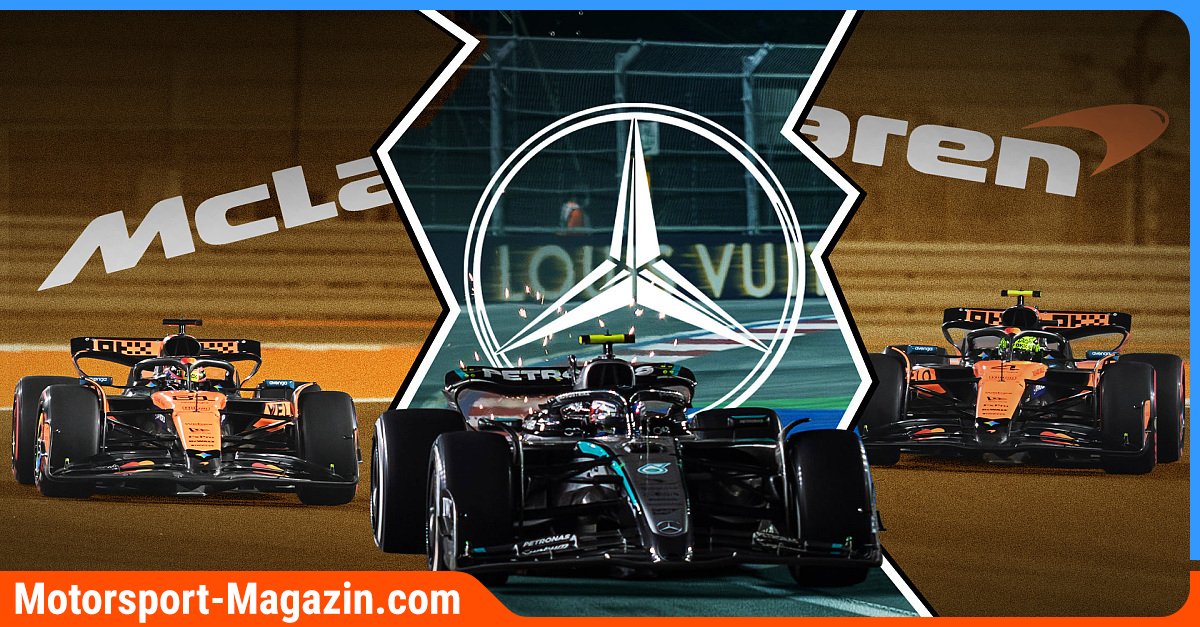 Formel-1-Knapp-an-der-Sprint-Pole-vorbei-George-Russell-in-Katar-im-McLaren-Sandwich