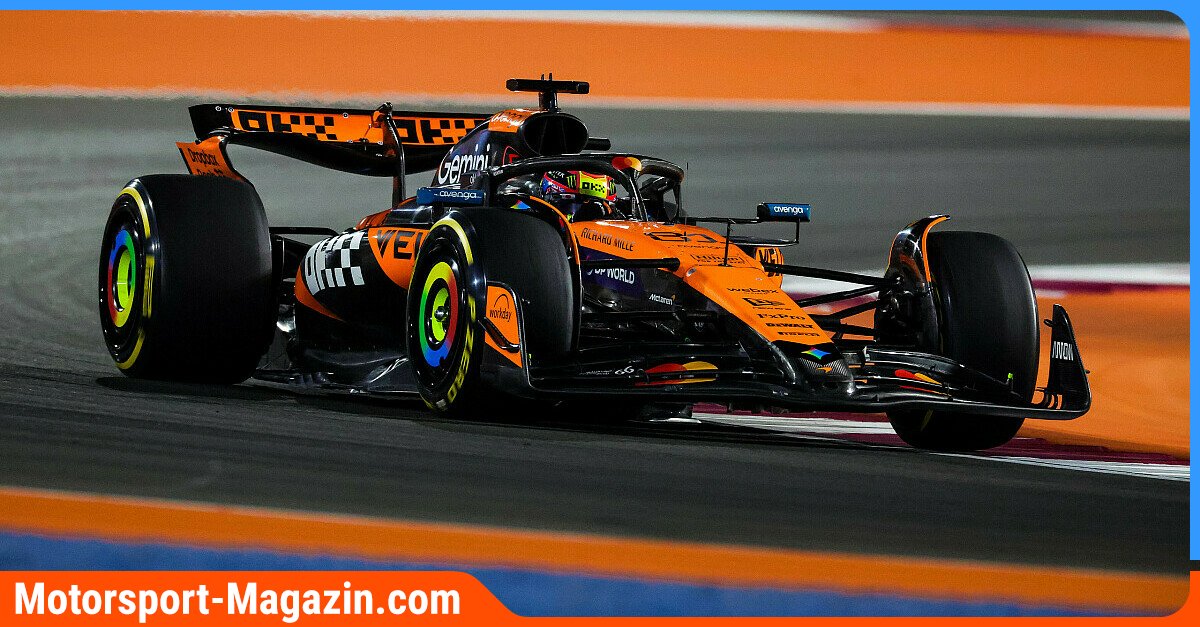 Formel-1-Qualifying-Katar-Oscar-Piastri-bezwingt-Lando-Norris-Ferrari-Desaster-geht-weiter