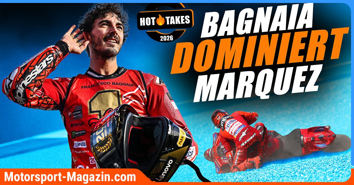 MotoGP-Video-MotoGP-Hot-Takes-2026-Bagnaia-dominiert-gegen-Marquez-