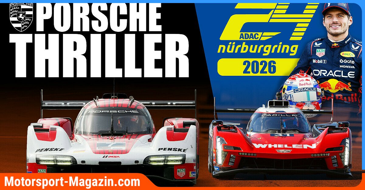 24h Nürburgring - Video: NLS-Rennen für Verstappen verlegt! Porsche-Thriller in Daytona