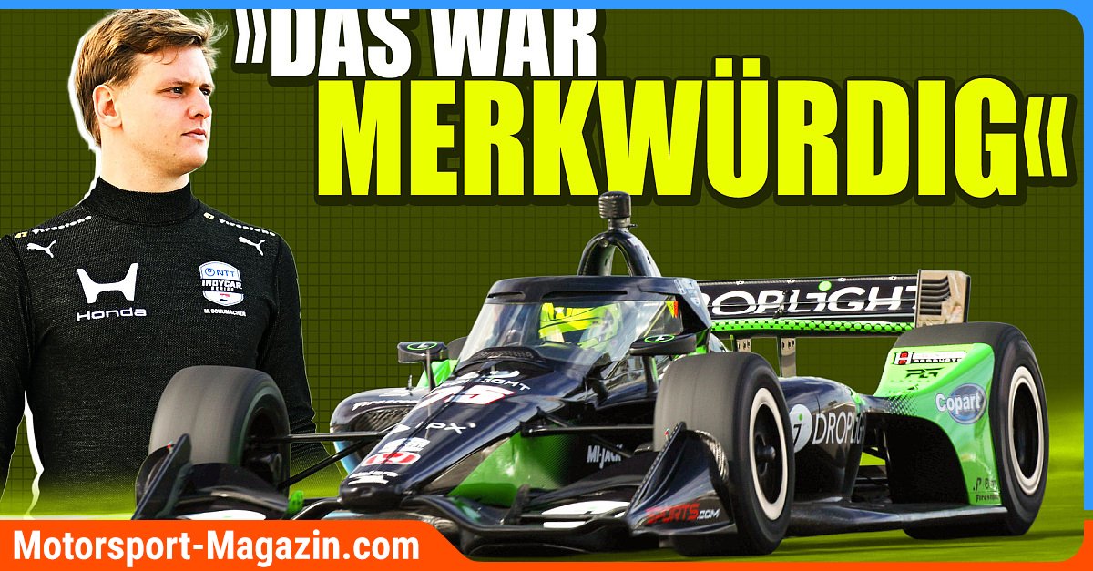 IndyCar-Video-IndyCar-Deb-t-Mick-Schumachers-merkw-rdiger-erster-Oval-Test
