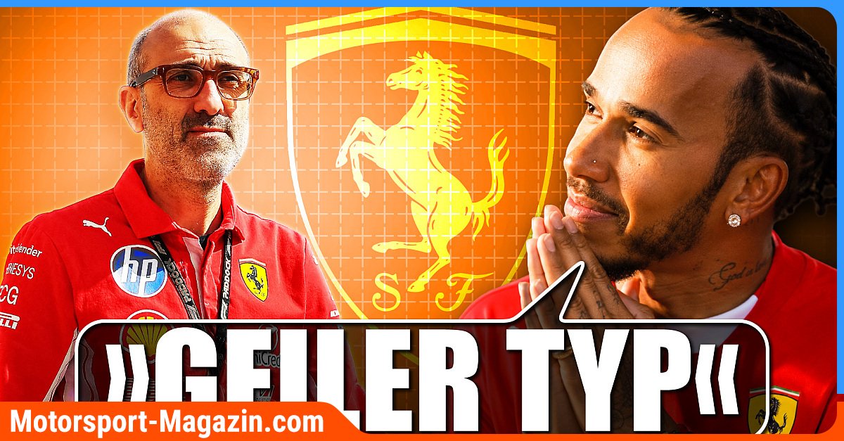 Formel-1-Lewis-Hamilton-adelt-neuen-Ferrari-Ingenieur-Carlo-Santi-Italienischer-Bono