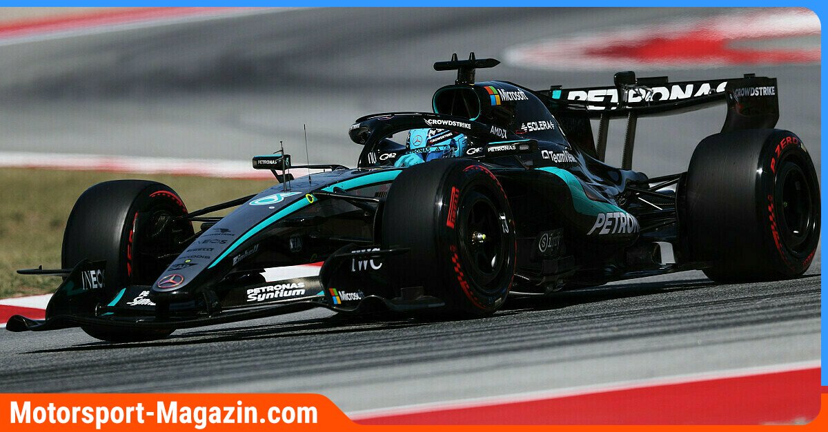 F1 Barcelona Qualifying: Russell Takes Pole as Leclerc Crashes