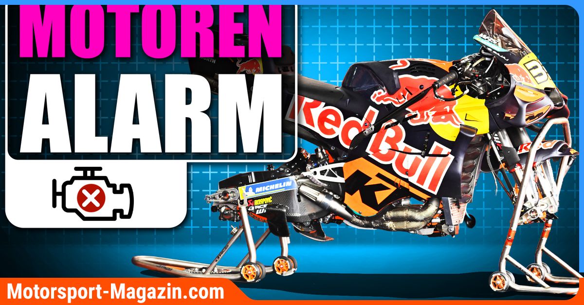 MotoGP-Video-KTM-Defektserie-MotoGP-Rivalen-blockieren-Behebung-