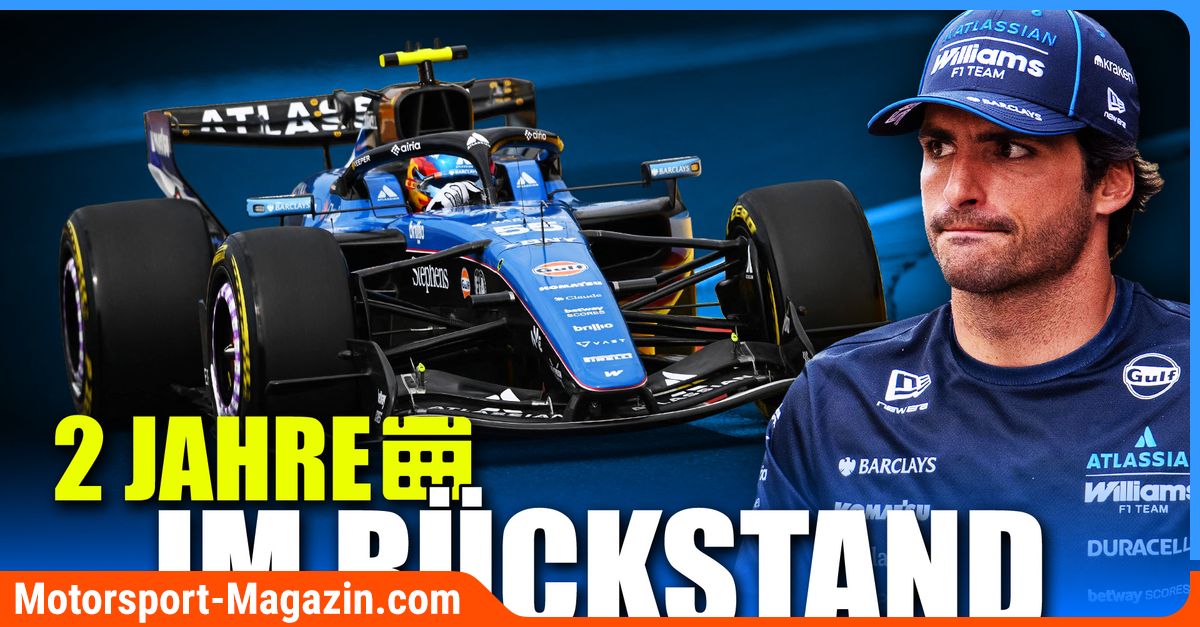 Formel-1-Williams-2-Jahre-hinter-den-Erwartungen-Carlos-Sainz-will-F1-Zukunft-im-Sommer-entscheiden