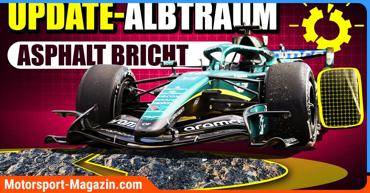 Formel-1-Video-Asphalt-bricht-auf-Aston-Martin-auseinander-Mercedes-R-tsel-Wirklich-so-langsam-