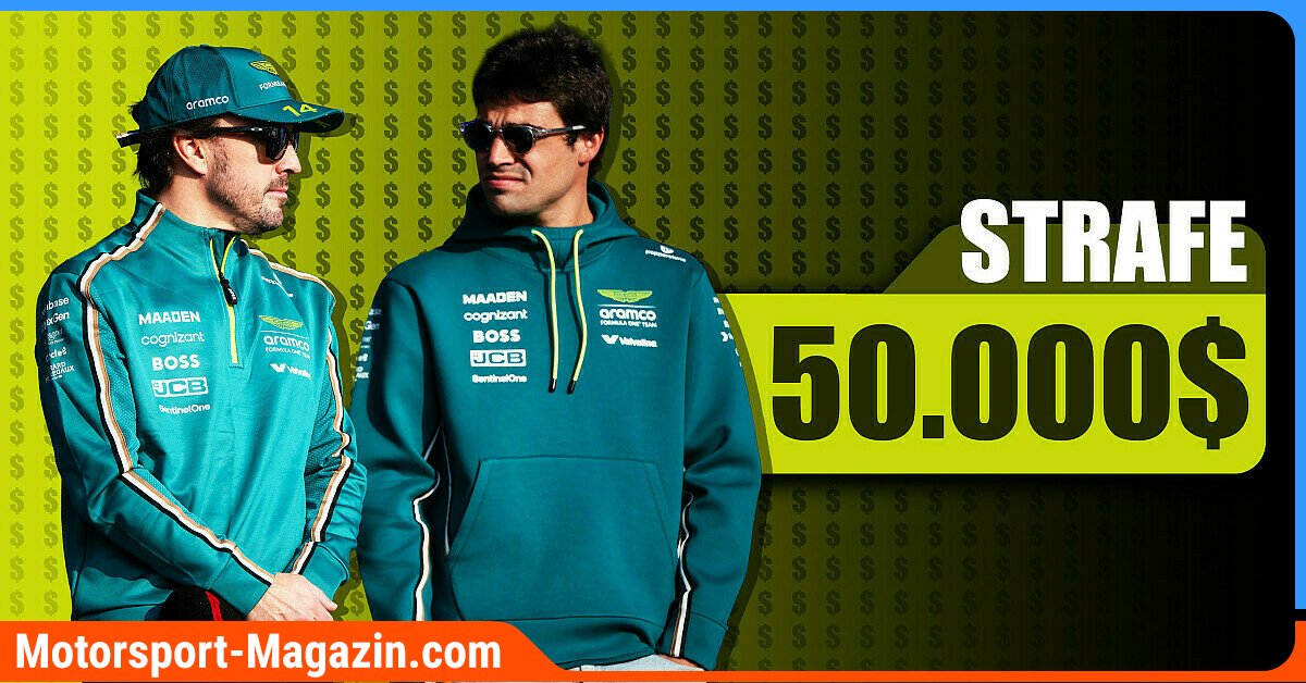 Formel-1-50-000-Euro-Strafe-f-r-Aston-Martin-Alonso-und-Stroll-lassen-Fans-in-der-Hitze-stehen