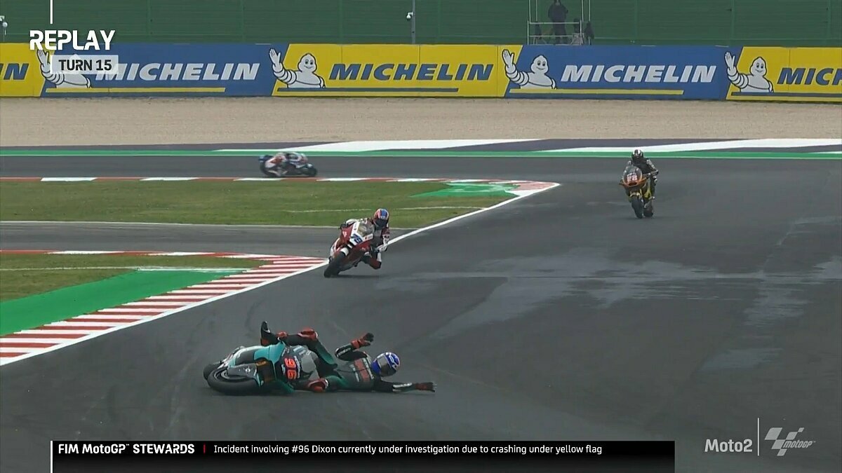 Motogp Crashes Schockmomente In Misano