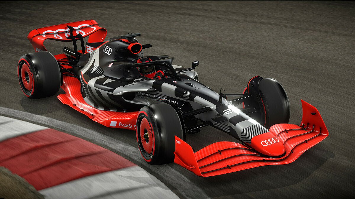 F1 2022 Audi-Showcar ab sofort in der virtuellen Formel 1