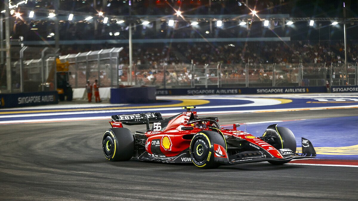 Formel 1, Singapur Sainz gewinnt Qualifying-Generalprobe