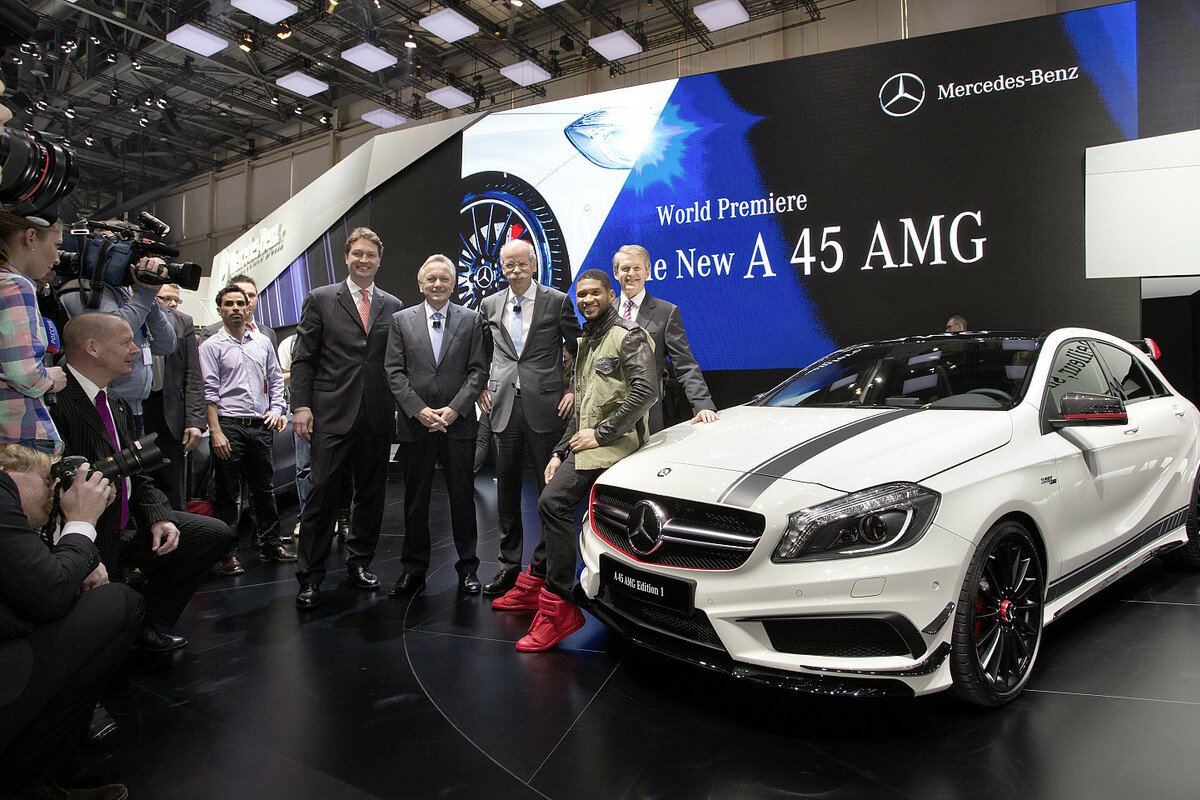 Mercedes Benz Auf Dem Genfer Automobilsalon