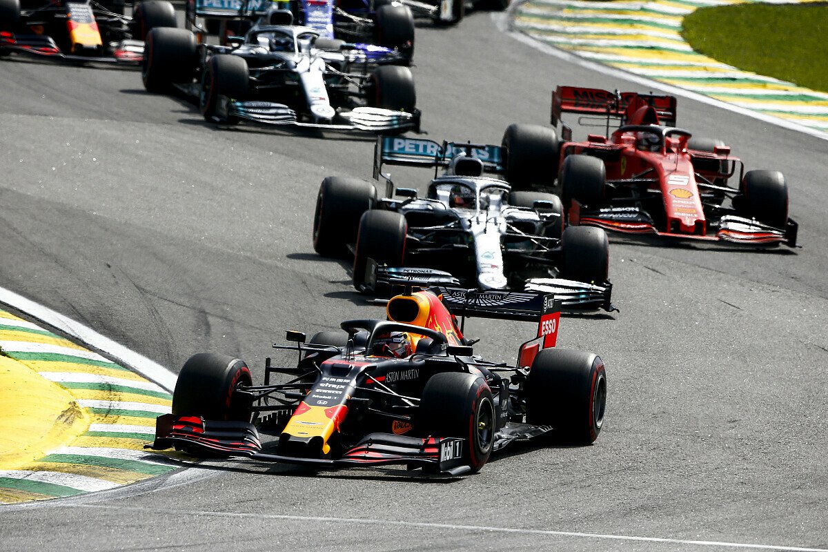 Formel 1 Brasilien Verstappen Gewinnt Chaos Gp Ferrari Crasht