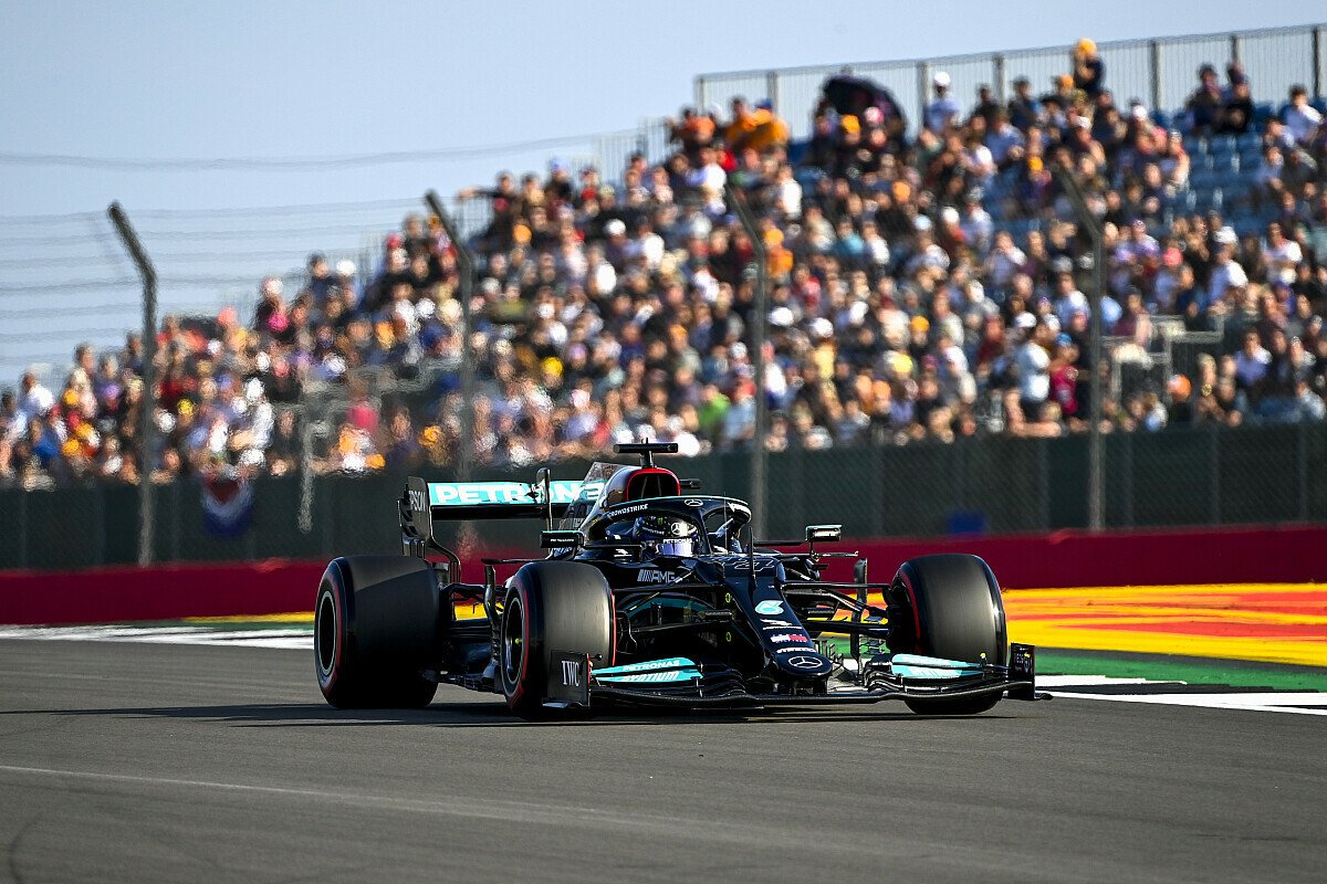 Formel 1 Silverstone-Qualifying Sprint-Pole für Lewis Hamilton