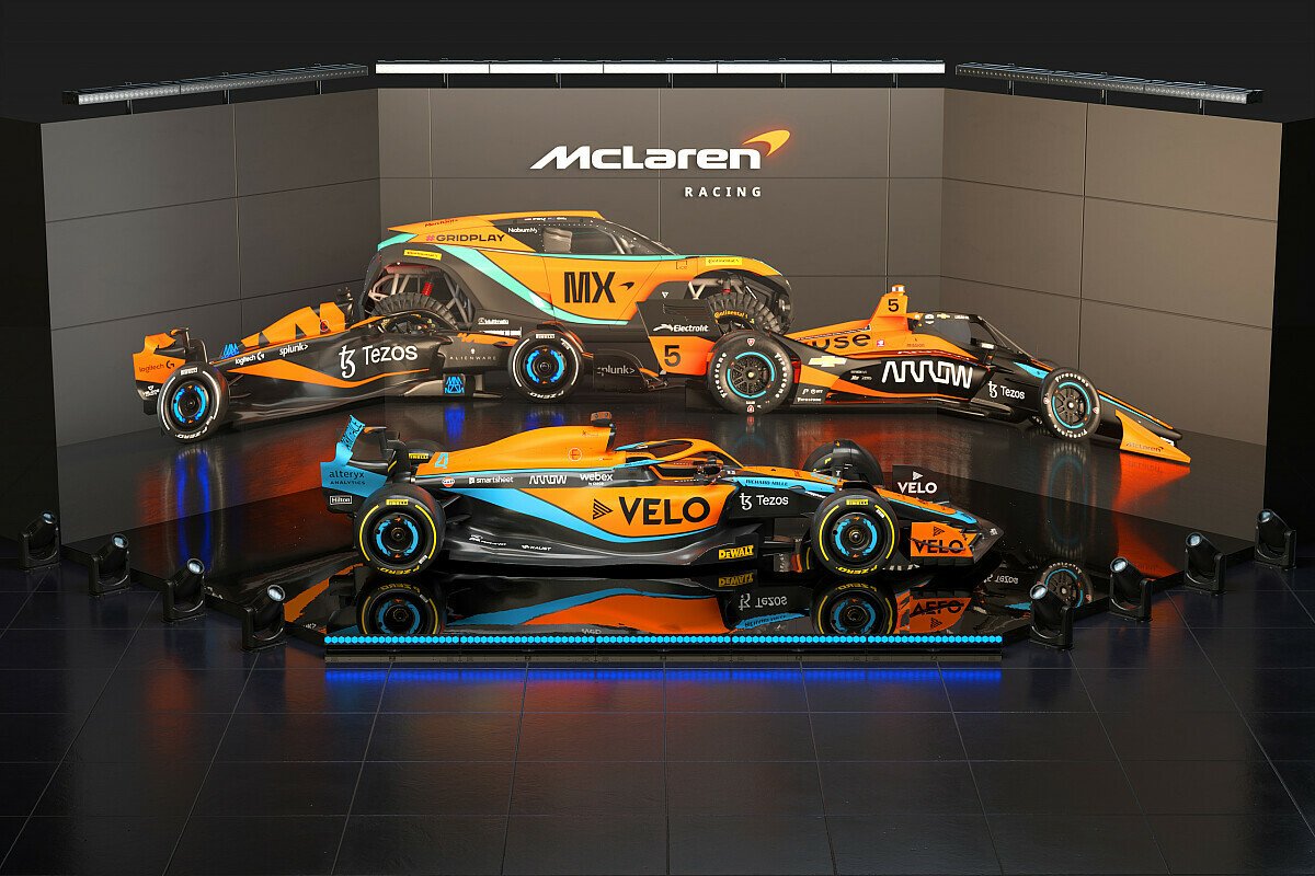 Formel 1 2022 McLaren enthüllt neues Auto in neuem Look