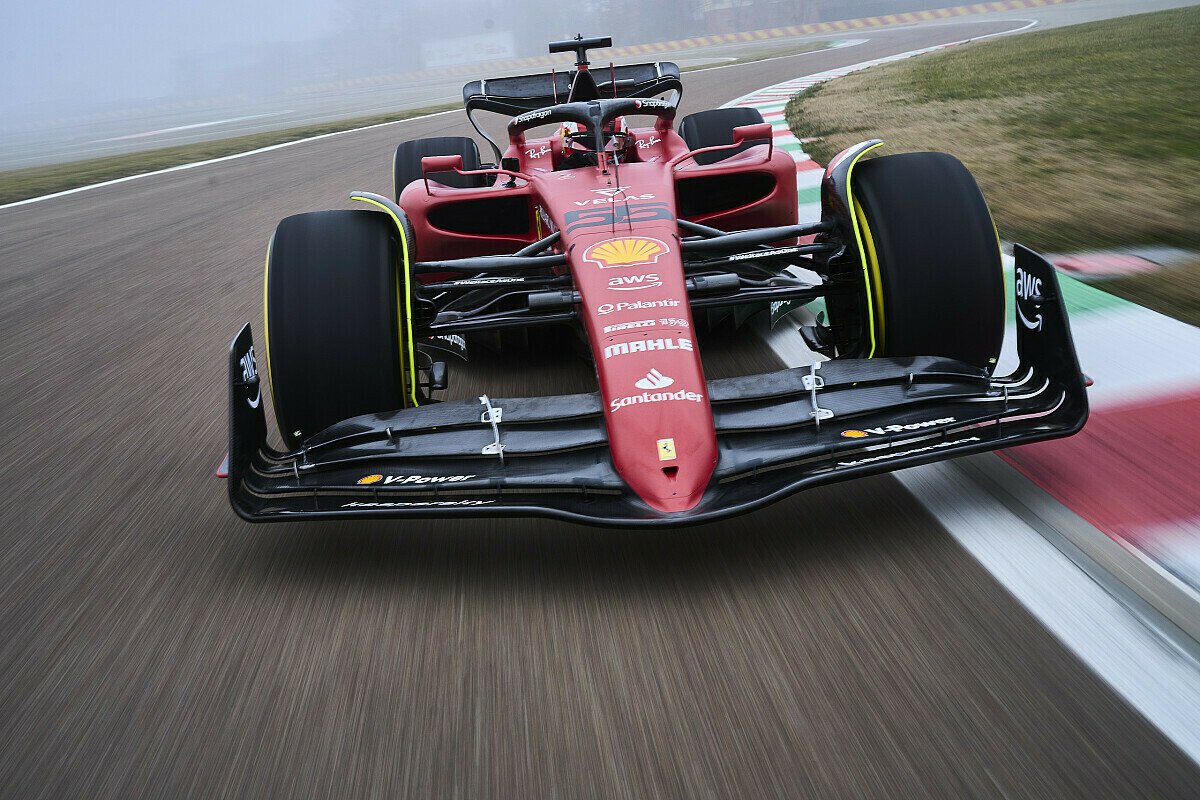 Formel 1 2022 Ferraris erster Test mit neuem Auto erfolgreich