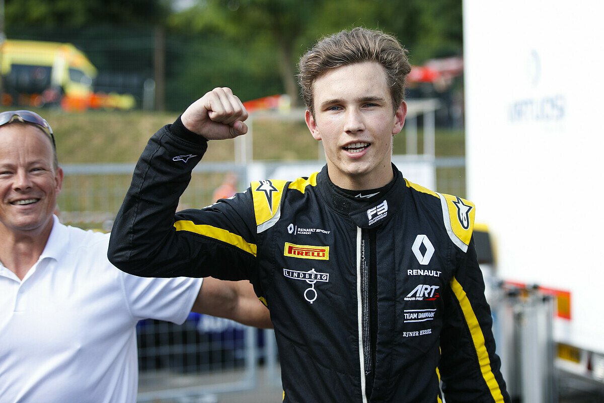 Christian Lundgaard gewann im Vorjahr in der Formel 3 ein Rennen