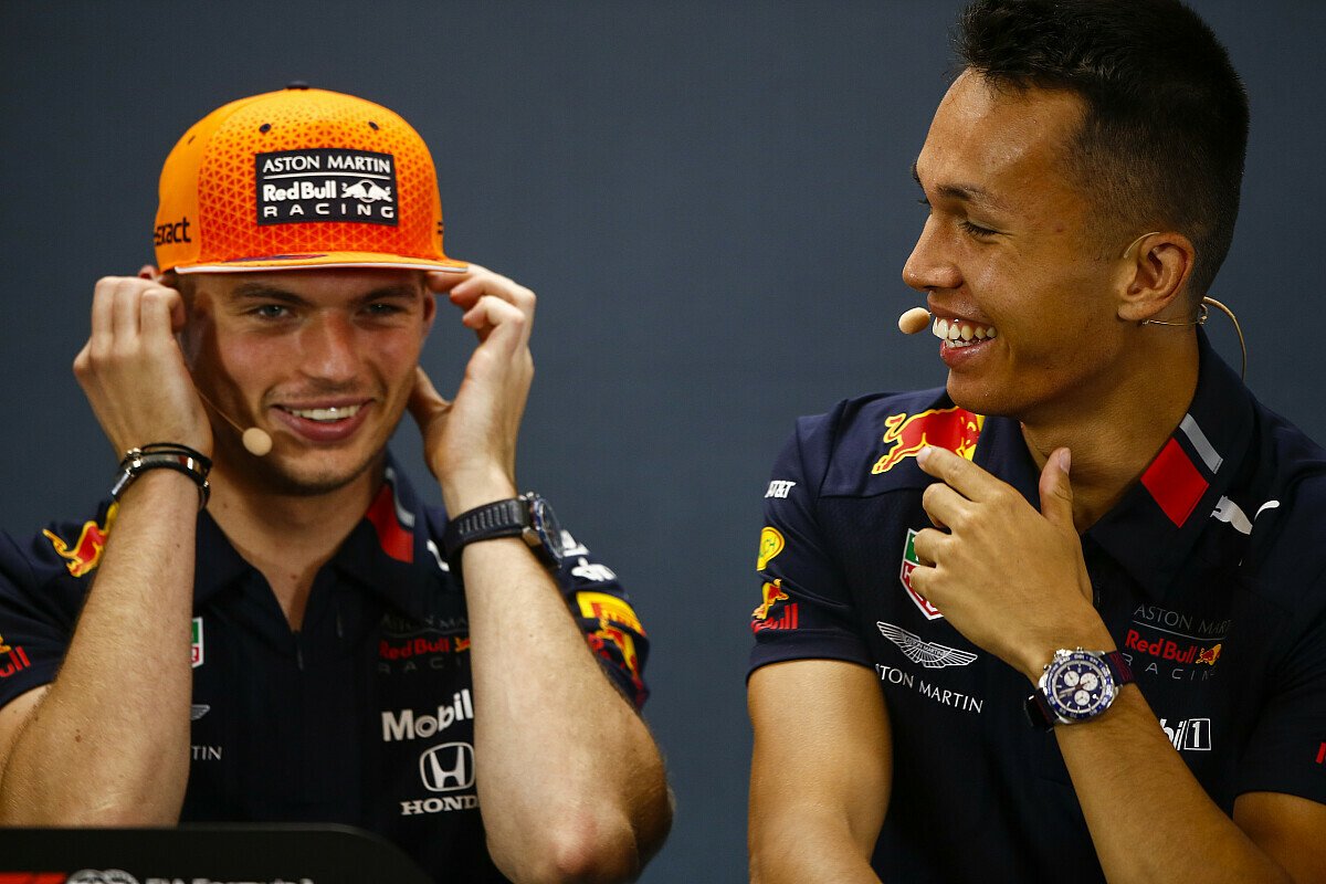 Alexander Albon wird auch 2020 bei Red Bull als Teamkollege von Max Verstappen in der Formel 1 starten