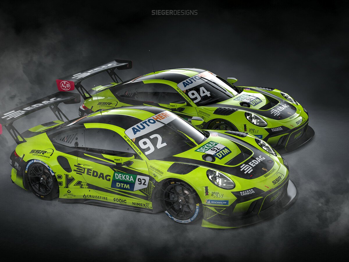DTM Porsche-Team SSR startet 2022 mit zwei 911ern