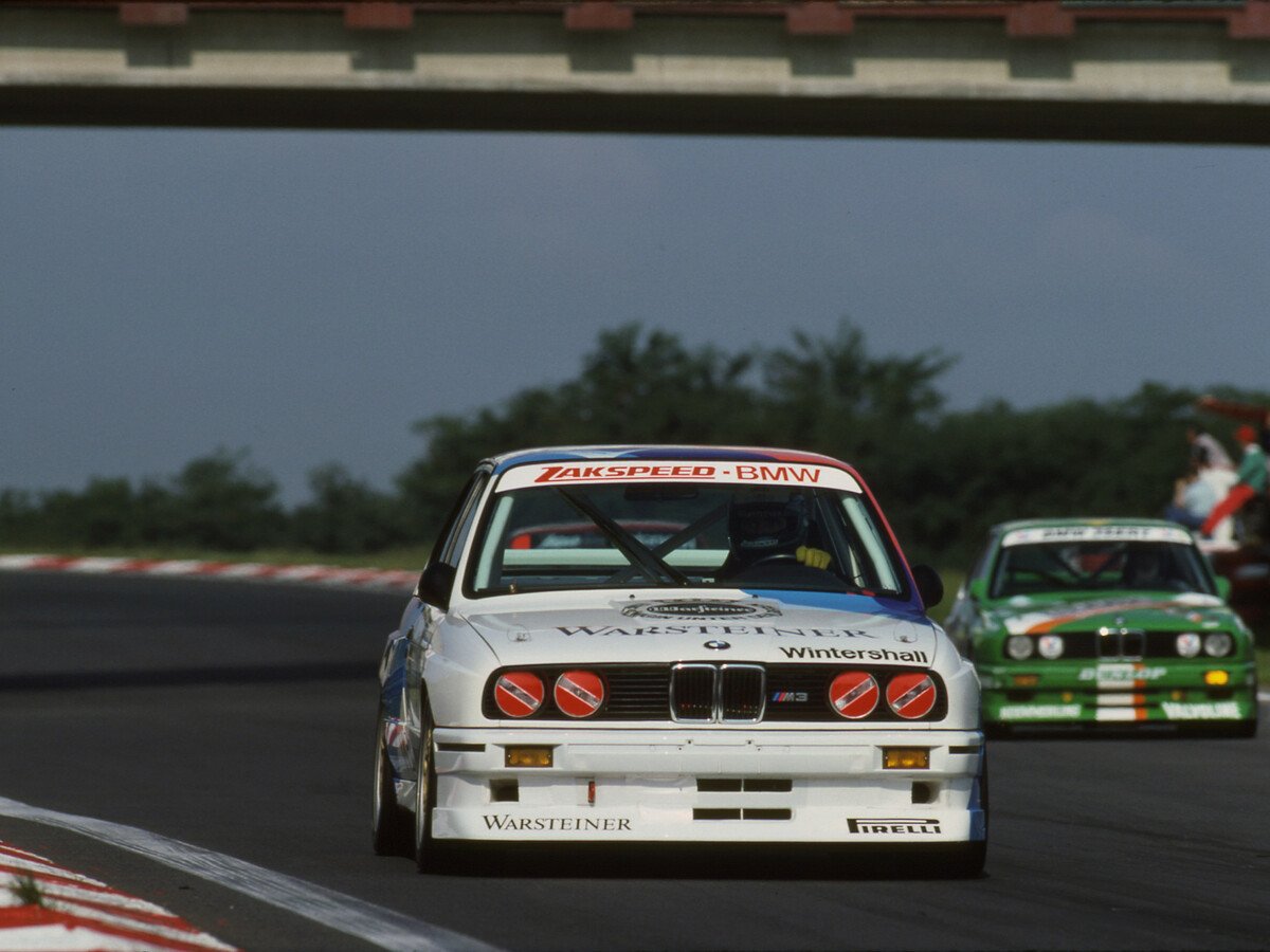 自動車 herpa DTM Norisring 25./26.6.1988 BMW M3 (E30) DTM 1988 Alpina, Michelin Nr.23, Peter