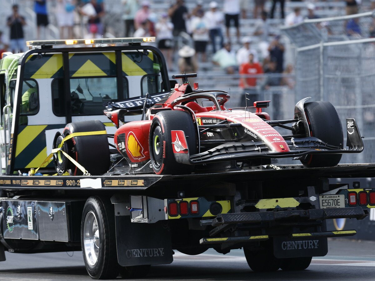 Formel 1 Crash Serie bei Leclerc So muss ich das Auto fahren