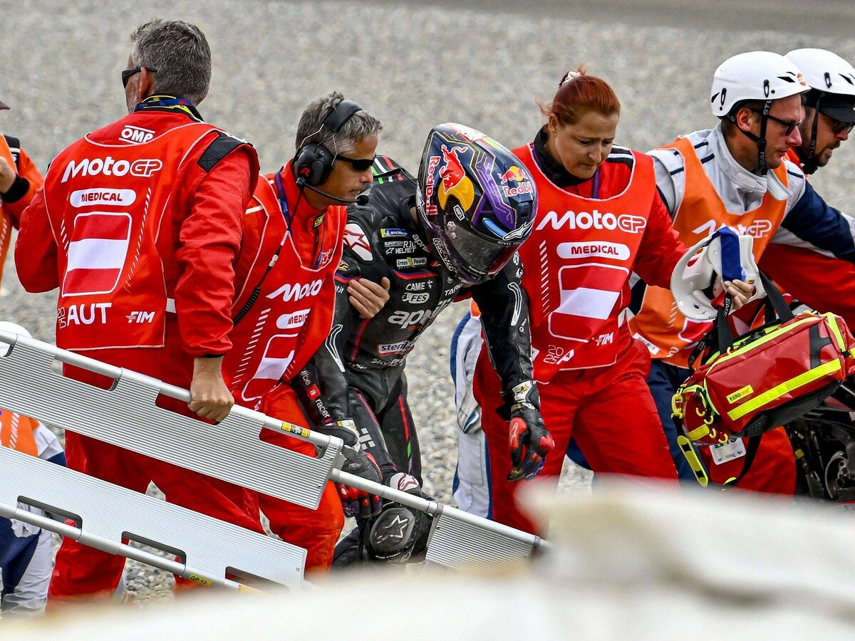 Schock nach MotoGP-Sturz verfliegt: Jorge Martin mit Optimismus