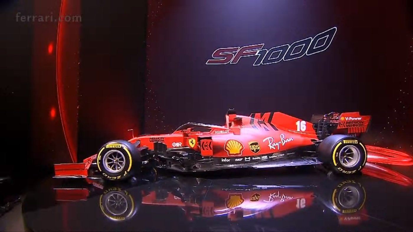 Ferrari presenta su monoplaza para 2020: el SF1000 0938217