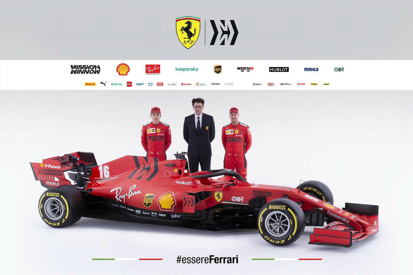 Ferrari presenta su monoplaza para 2020: el SF1000 0938224