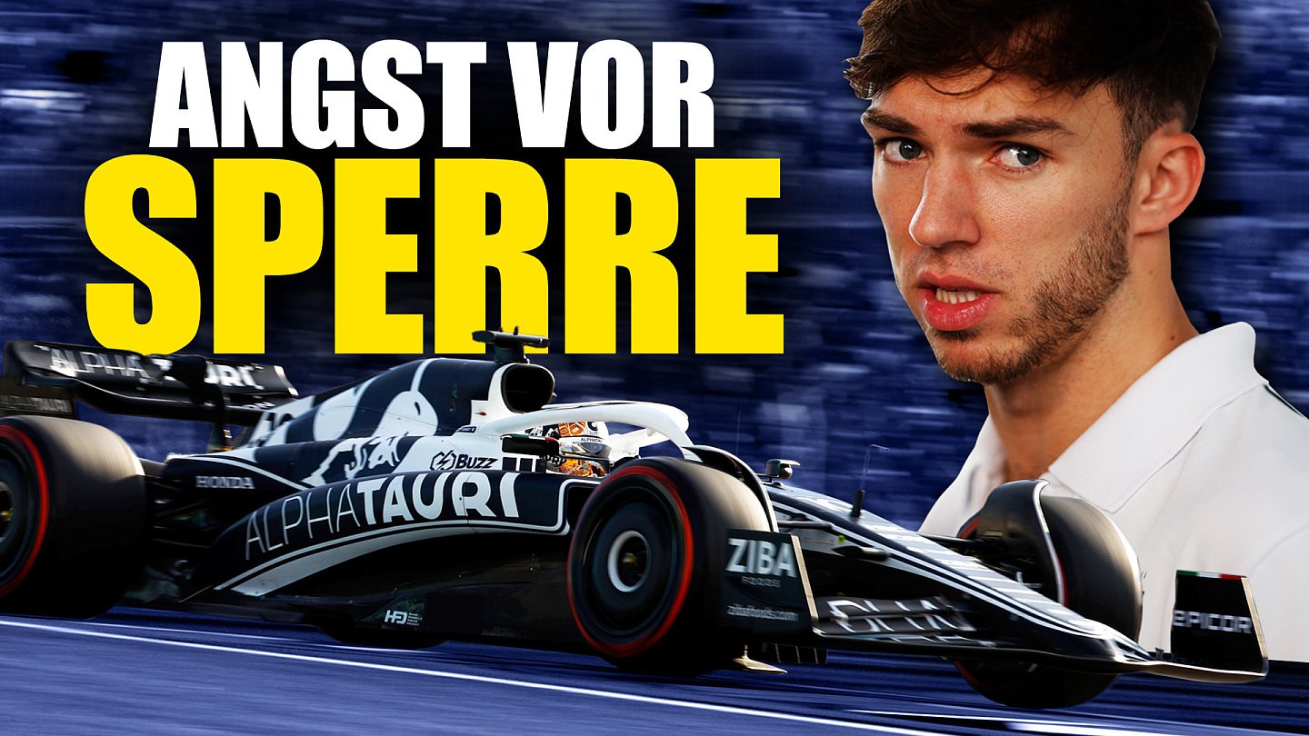 Formel 1, Sperre lässt Gasly keine Ruhe: WM-Chance 2023 bedroht