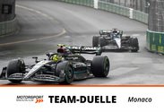 Formel 1, 2023, Teamduelle, Monaco GP, Mercedes, Titel, Splash