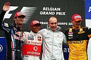 Podium - Formel 1 2010, Belgien GP, Spa-Francorchamps, Bild: Sutton