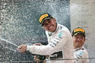 Podium - Formel 1 2015, China GP, Shanghai, Bild: Mercedes-Benz