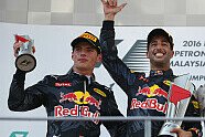 Podium - Formel 1 2016, Malaysia GP, Sepang, Bild: Red Bull