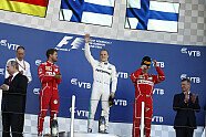 Podium - Formel 1 2017, Russland GP, Sochi, Bild: Sutton