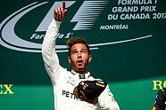 Podium - Formel 1 2017, Kanada GP, Montreal, Bild: Sutton