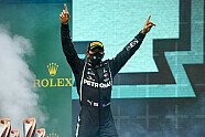 Hamilton feiert 7. Titel - Formel 1 2020, Türkei GP, Istanbul, Bild: LAT Images