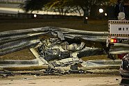 Grosjean Horror-Crash - Formel 1 2020, Bahrain GP, Sakhir, Bild: LAT Images