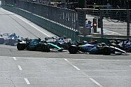 Alle Bilder vom Rennstart bis zum Ziel - Formel 1 2022, Aserbaidschan GP, Baku, Bild: LAT Images