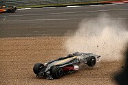Horror-Startcrash - Formel 1 2022, Großbritannien GP, Silverstone, Bild: LAT Images
