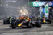 Max Verstappen: Das Ende einer Rekord-Serie in Bildern - Formel 1 2023, Singapur GP, Singapur, Bild: Getty Images / Red Bull Content Pool