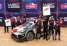 WRC Rallye: Toyota Rallye Team sichert sich den WRC-Konstrukteurs-Titel