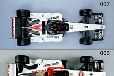 Formel 1 - Der 006 & 007 im Vergleich