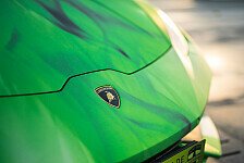 Auto - Lamborghini Huracán im spektakulären Tricolore-Look