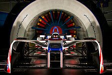 Formel E - Formel-E-Auto im schönsten Windkanal der Welt