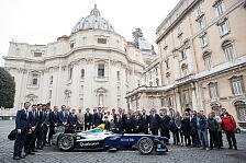 Formel E: Papst Franziskus gibt seinen Segen vor dem Rom ePrix