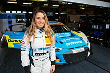 Carrie Schreiner als Schaeffler-Botschafterin im DTM-Rahmen