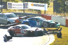 NLS 2 Nürburgring 2020: Heftiger GT3-Crash im Zeittraining