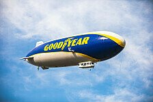 Augen auf! Goodyear-Blimp fliegt beim 24h-Rennen Nürburgring