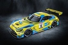 24h Nürburgring 2021: HRT-Mercedes im ikonischen Bilstein-Look